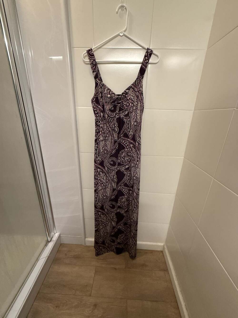 INC International Concepts Paisley Print Sleeveless Maxi Dress